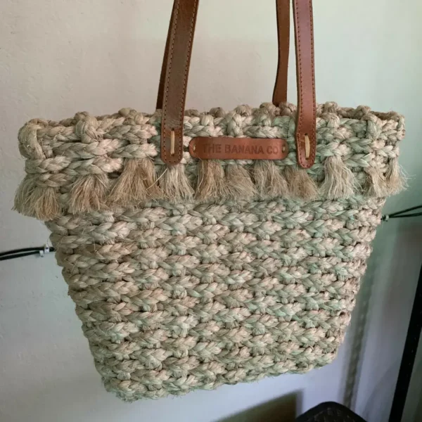 ⁦Handmade Banana Fiber Bag⁩ - الصورة ⁦3⁩