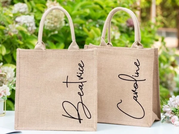 ⁦Customised Jute Bag⁩ - الصورة ⁦2⁩