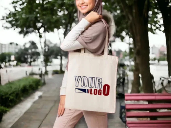 ⁦Canvas Tote Bag⁩ - الصورة ⁦3⁩