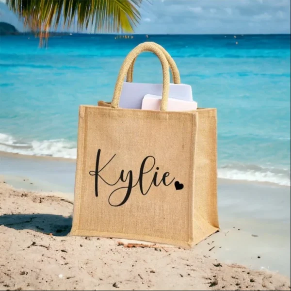⁦Customised Jute Bag⁩ - الصورة ⁦4⁩