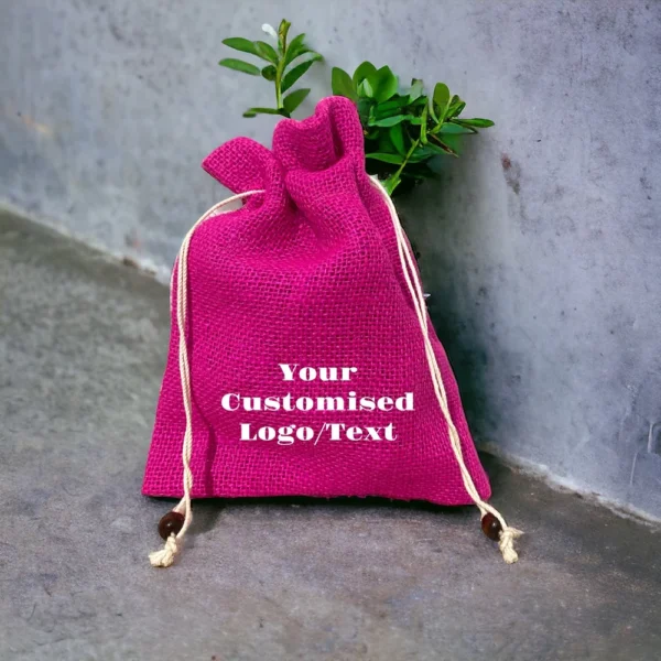 ⁦Jute Potli Bag⁩ - الصورة ⁦2⁩