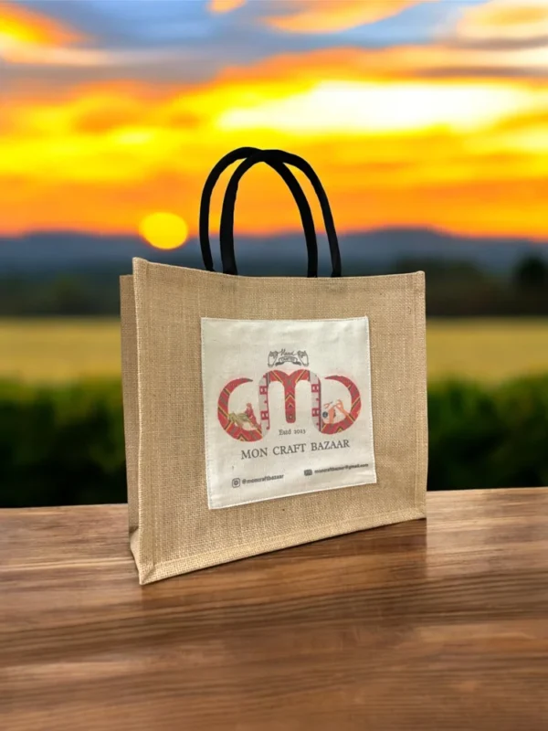 ⁦Jute Shopping Bag⁩ - الصورة ⁦5⁩