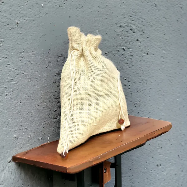 ⁦Jute Potli Bag⁩ - الصورة ⁦2⁩