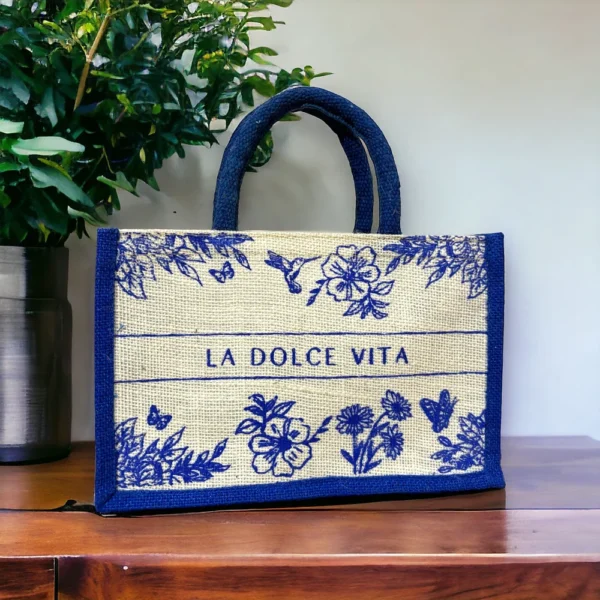 ⁦Designer Jute Bag⁩ - الصورة ⁦2⁩