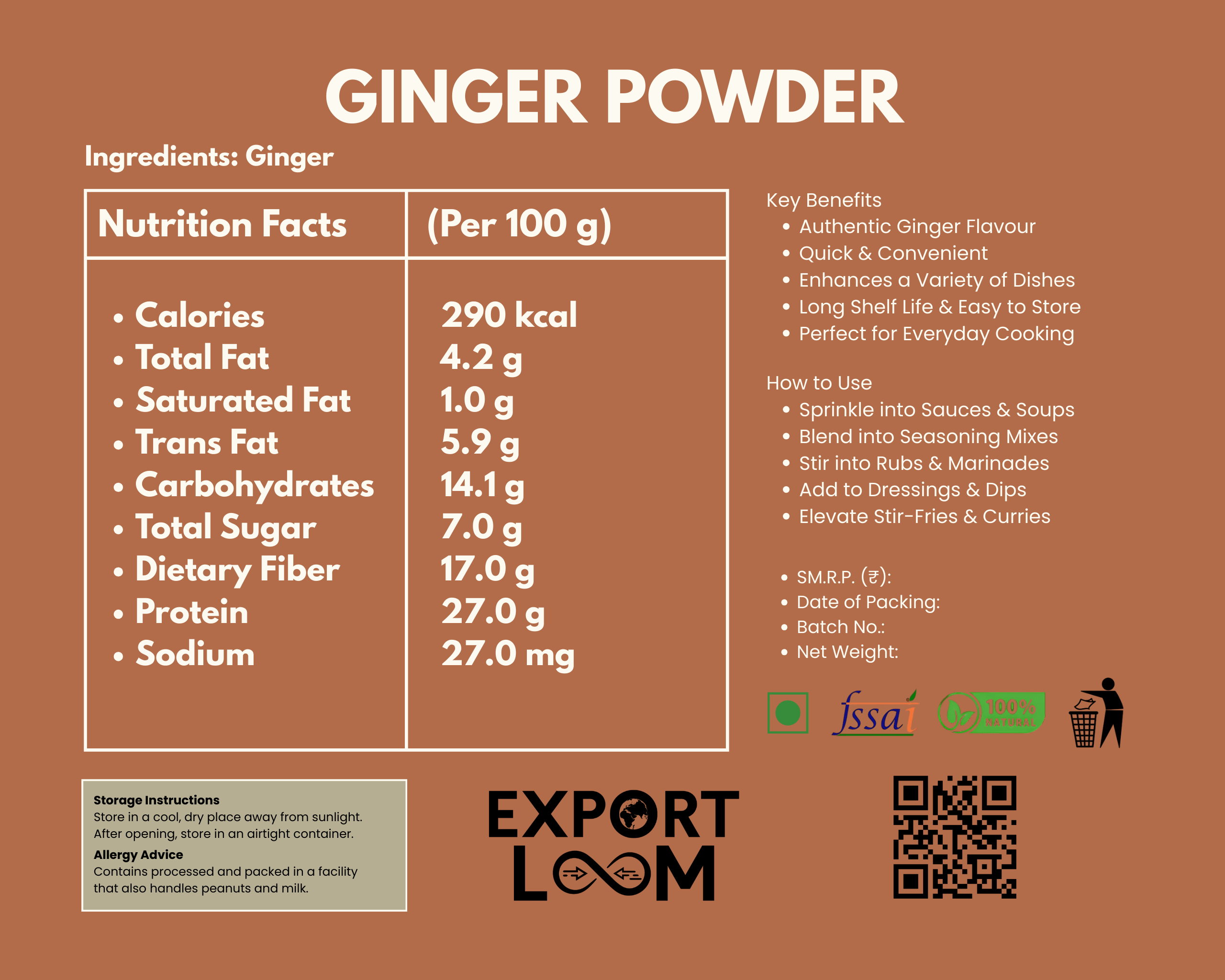 Dehydrated Ginger Powder - Image 4