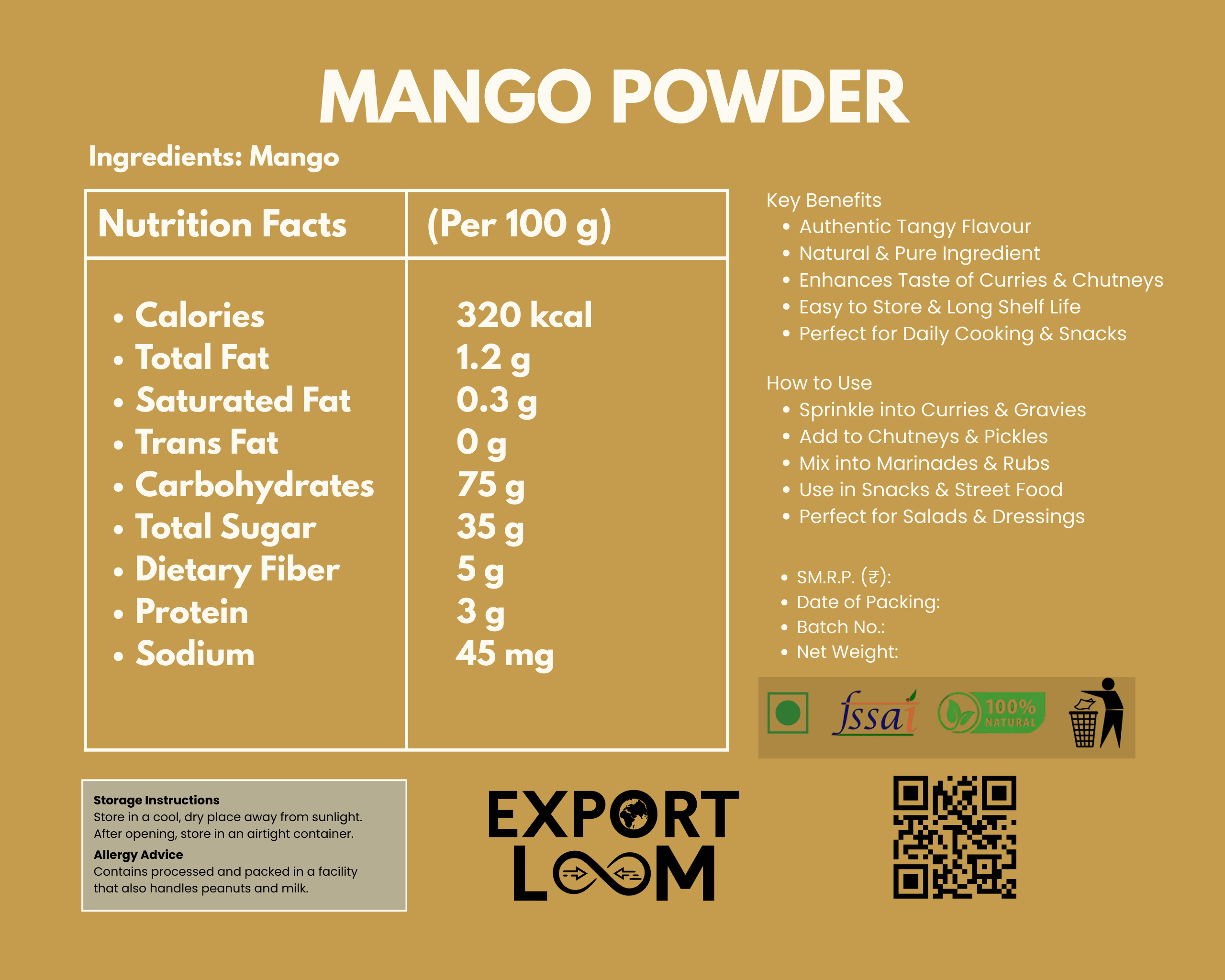 Dehydrated Mango Powder - Image 4