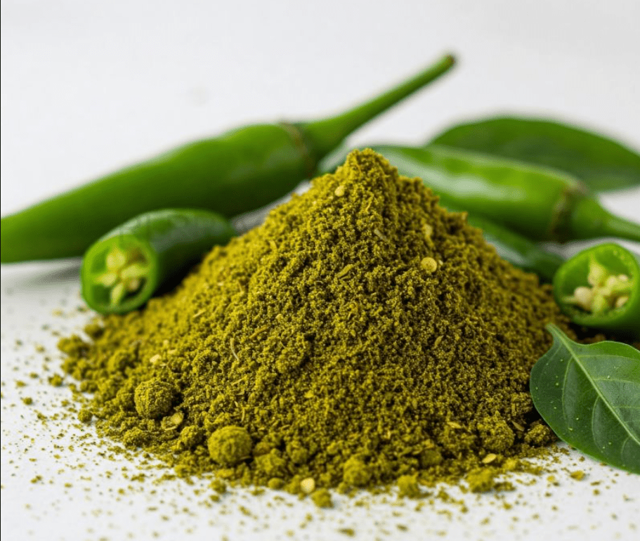 Dehydrated Green Chilli Powder - Image 2